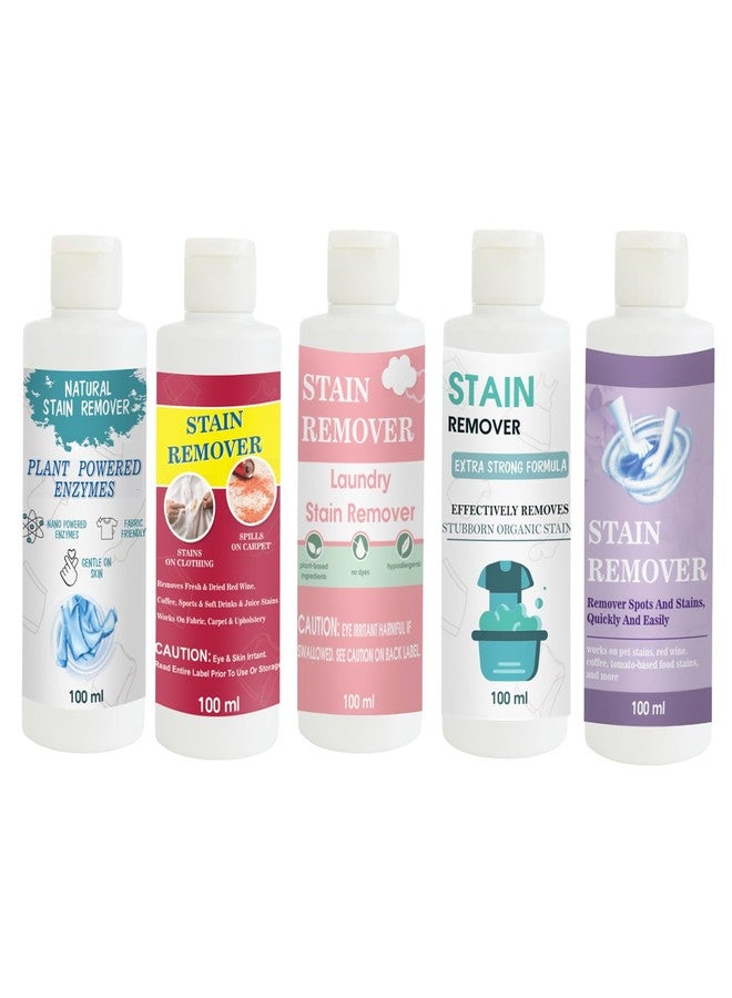 مجموعة مزيلات بقع توفوس: مزيل بقع القمصان، الأحمر، الوردي، الدمى، والبنفسجي | محلول تنظيف متعدد الأسطح للملابس والأقمشة والمفروشات (100 غرام لكل عبوة) - Image 1